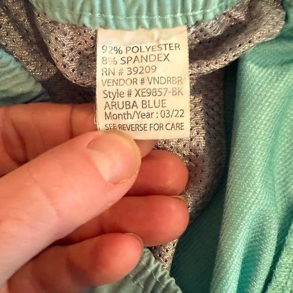 DepartWest Marled Stretch Swim Aruba Blue Trunks Size Large. From The Buckle. - Picture 8 of 8